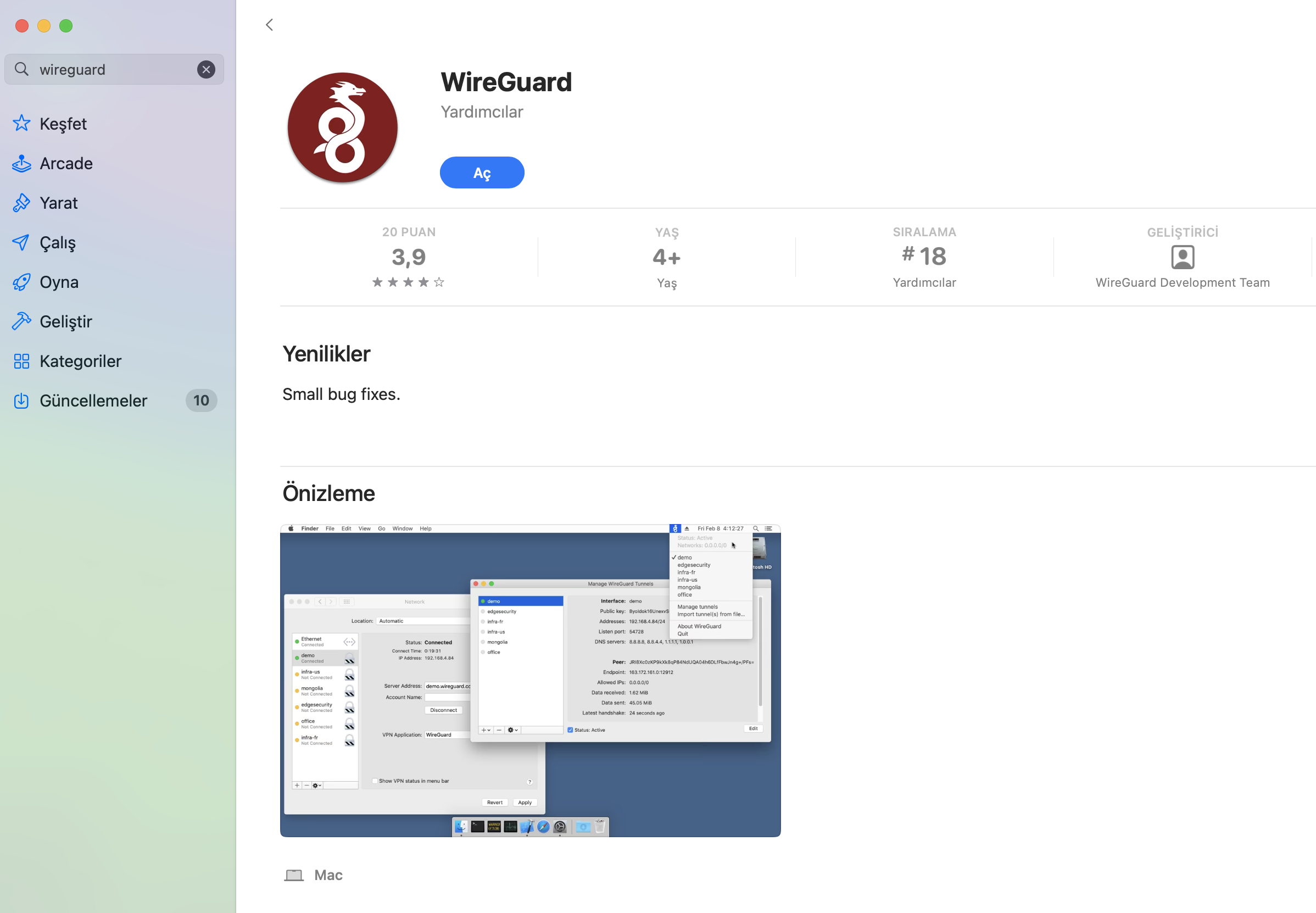 TrendVPN Kurulum Dosyasının İndirilmesi